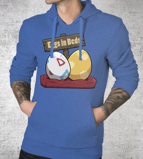 Eggs in Beds Hoodies by Dobbs - Pixel Empire