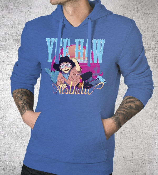 Yeehaw Aesthetic Hoodies by Austin Eruption - Pixel Empire