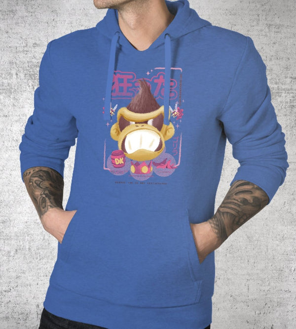 Crazy Motherfucking Kong Hoodies by Andre Fellipe - Pixel Empire