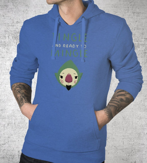 Tingle And Ready To Mingle Hoodies by Louis Roskosch - Pixel Empire
