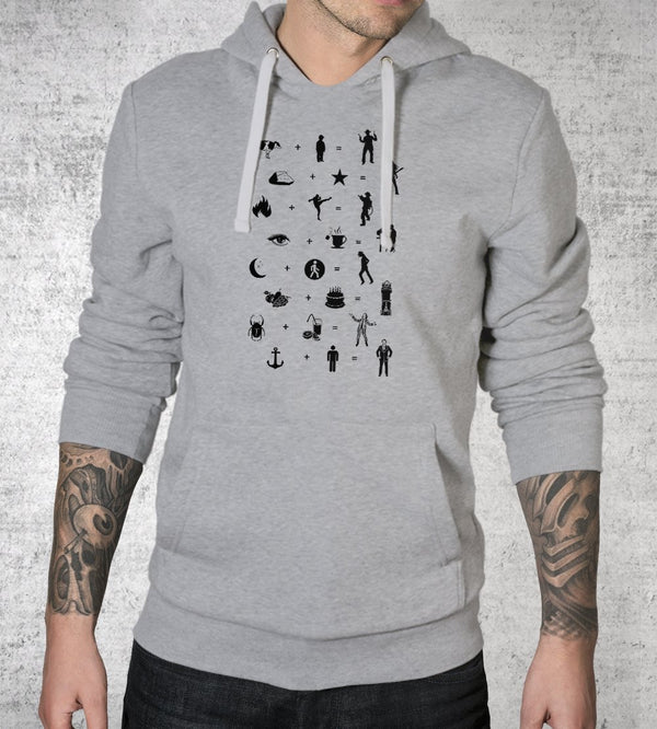 Who Needs Words Hoodies by Grant Shepley - Pixel Empire