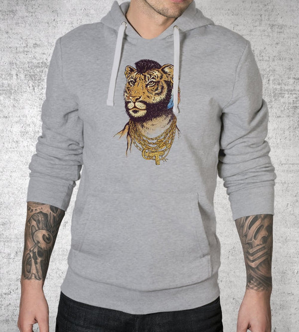 Mr Tiger Hoodies by Enkel Dika - Pixel Empire