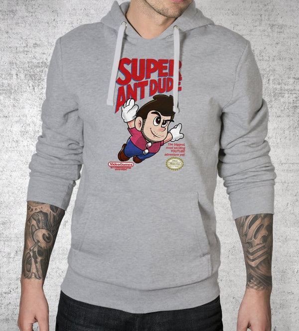 Super AntDude Hoodies by AntDude - Pixel Empire