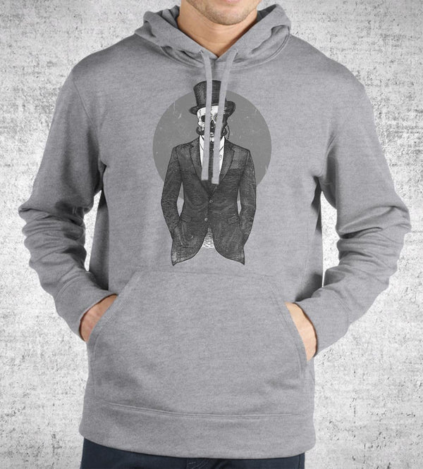 A Gentleman & a Skuller Hoodies by Grant Shepley - Pixel Empire
