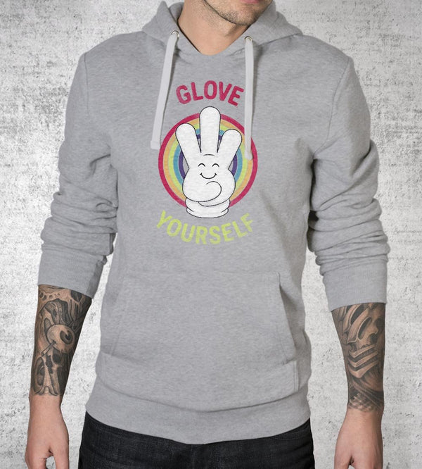 Glove Yourself Hoodies by Daniel Teres - Pixel Empire