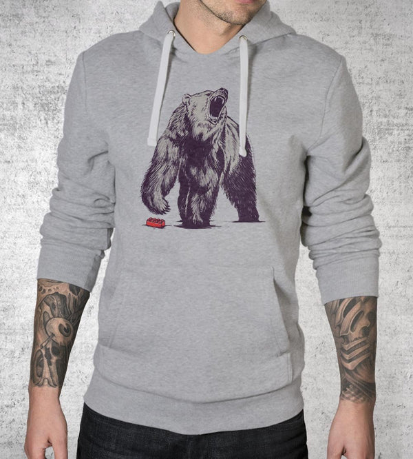 Bear Block Hoodies by Daniel Teres - Pixel Empire