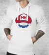 Mustache Muscle Nerd Hoodies by Muscle Nerd - Pixel Empire