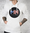 American Flag Muscle Nerd Hoodies by Muscle Nerd - Pixel Empire