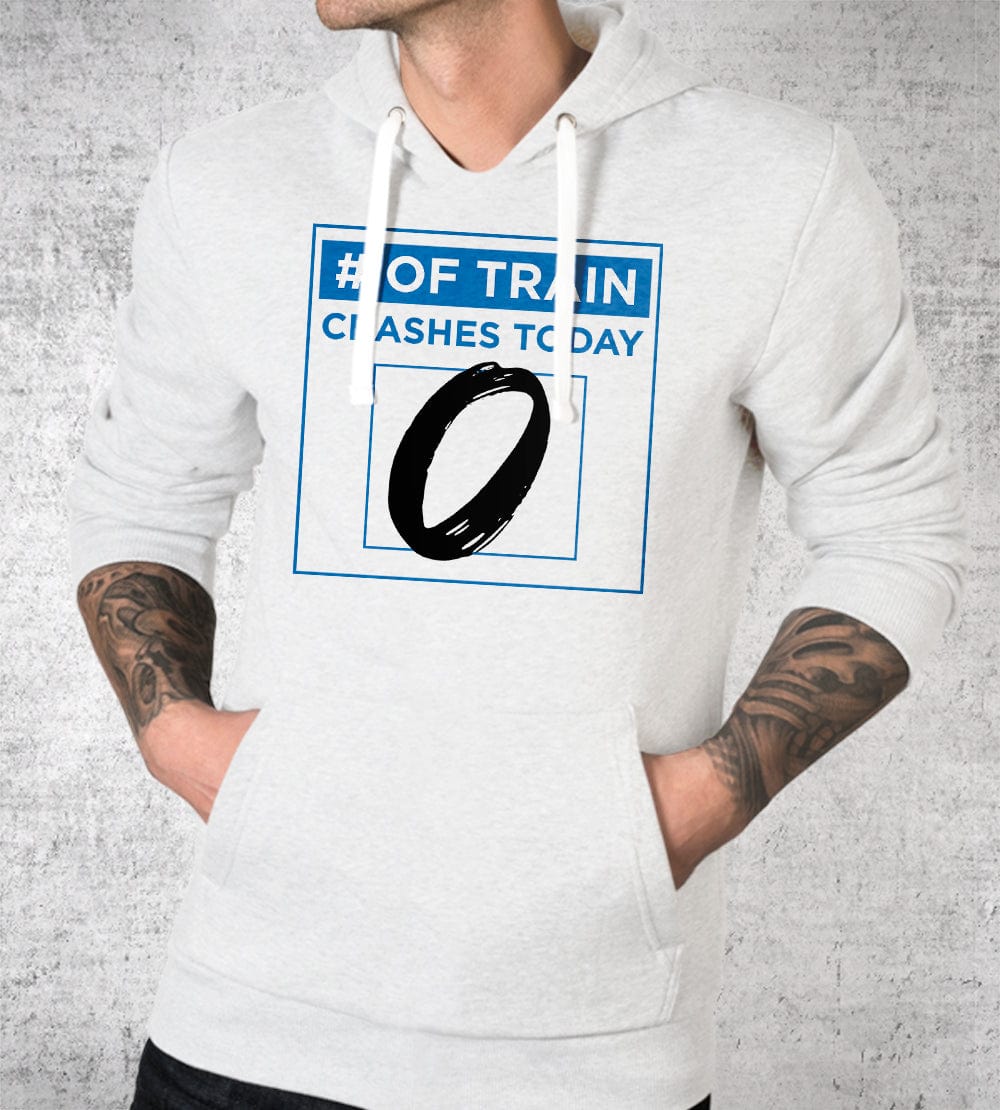 # Of Train Crashes Today Hoodies by Scott The Woz - Pixel Empire
