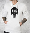 Skull Muscle Nerd Hoodies by Muscle Nerd - Pixel Empire