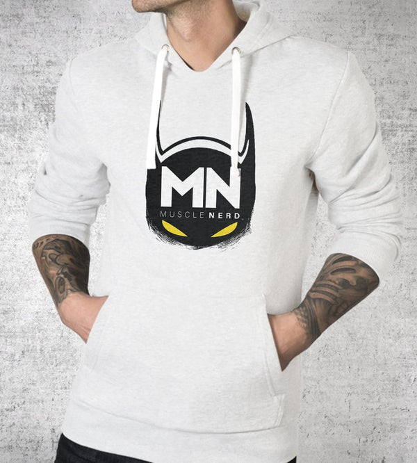 Bat Muscle Nerd Hoodies by Muscle Nerd - Pixel Empire