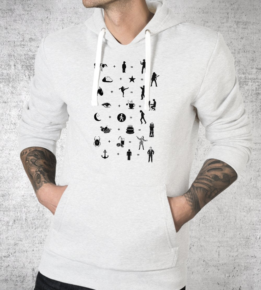 Who Needs Words Hoodies by Grant Shepley - Pixel Empire
