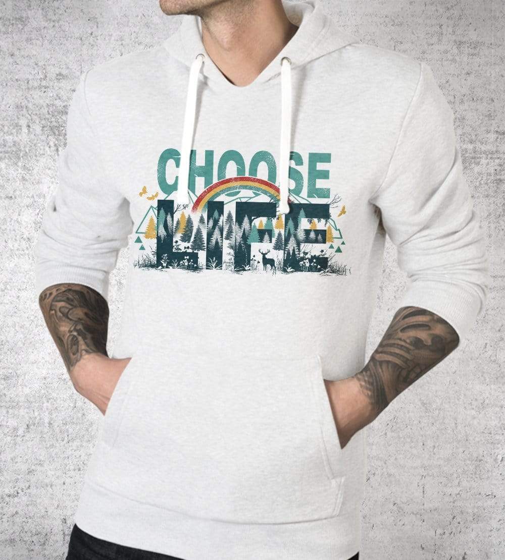 Choose Life Hoodies by Vincent Trinidad - Pixel Empire