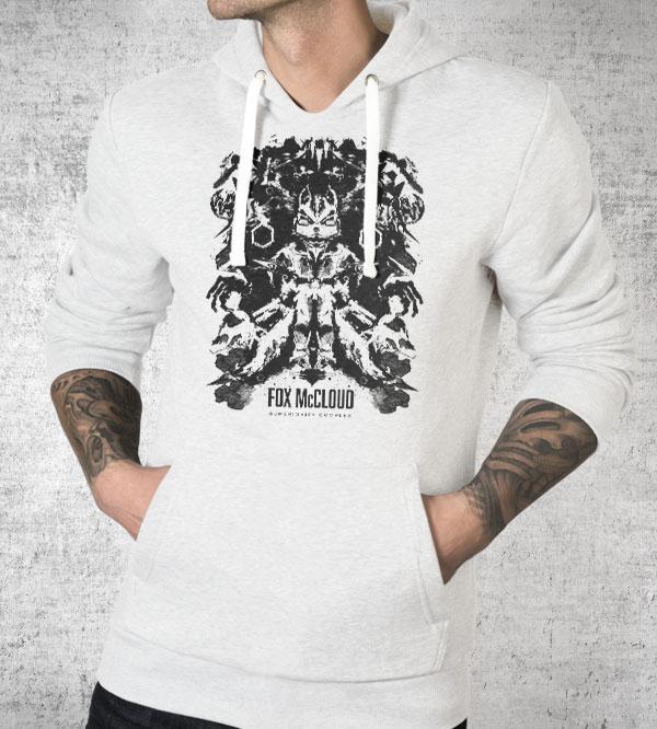 Starfox Ink Blot Hoodies by Barrett Biggers - Pixel Empire