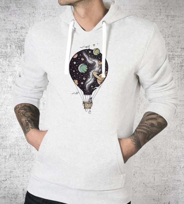 Interstellar Journey Hoodies by Enkel Dika - Pixel Empire