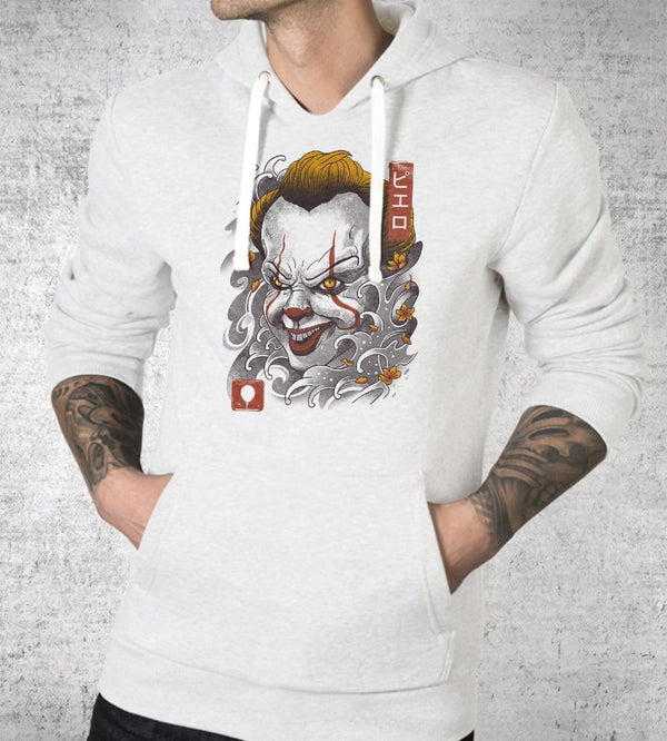 Oni Clown Mask Hoodies by Vincent Trinidad - Pixel Empire