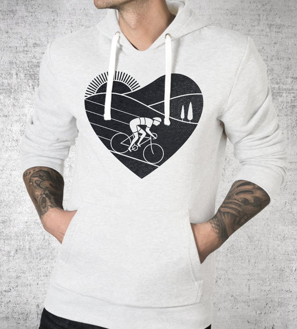Love Cycling Hoodies by Rick Crane - Pixel Empire