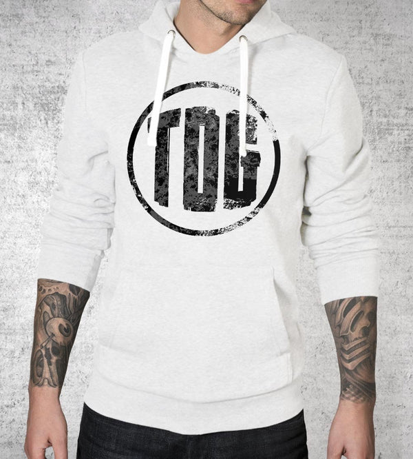 Tear of Grace Logo Grunge Hoodies by Tear of Grace - Pixel Empire