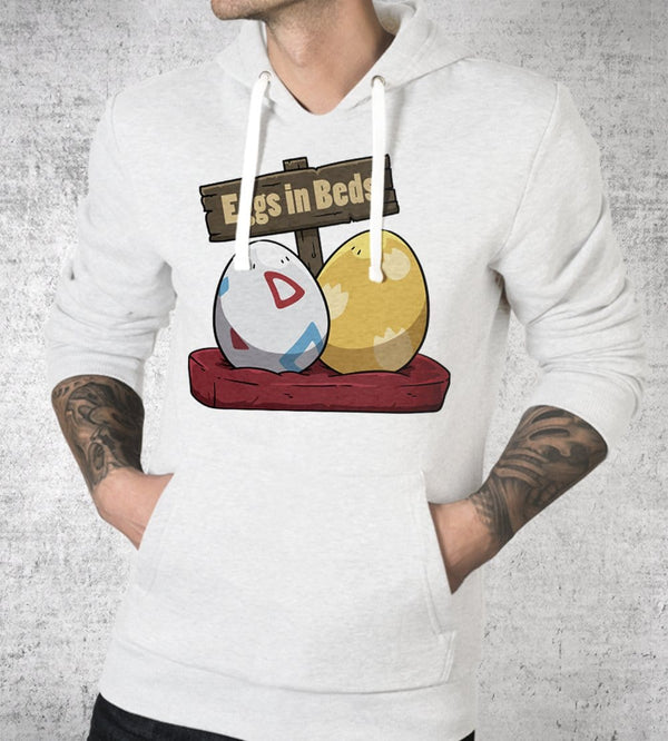 Eggs in Beds Hoodies by Dobbs - Pixel Empire