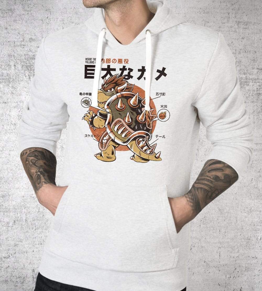 Bowserzilla Hoodies by Ilustrata - Pixel Empire