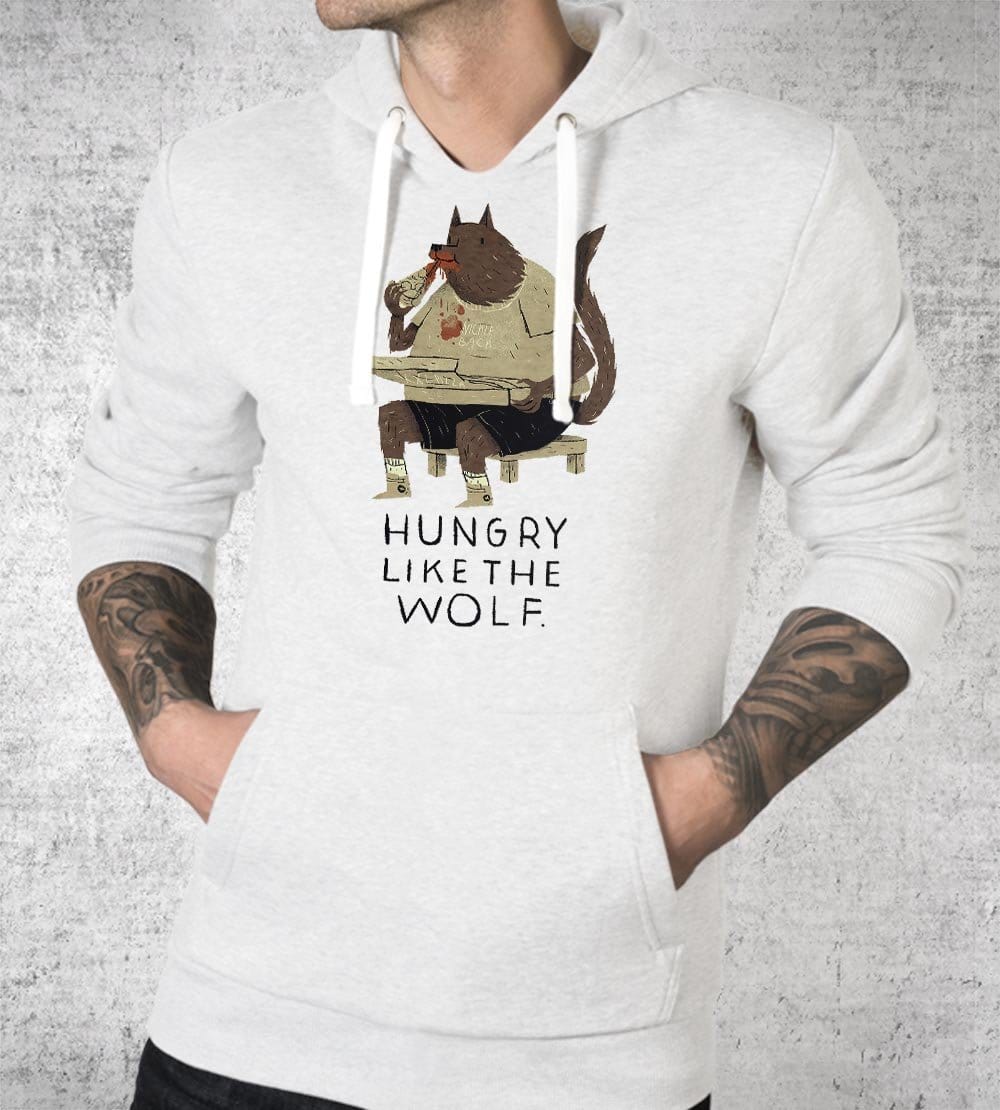 Hungry Like the Wolf Hoodies by Louis Roskosch - Pixel Empire