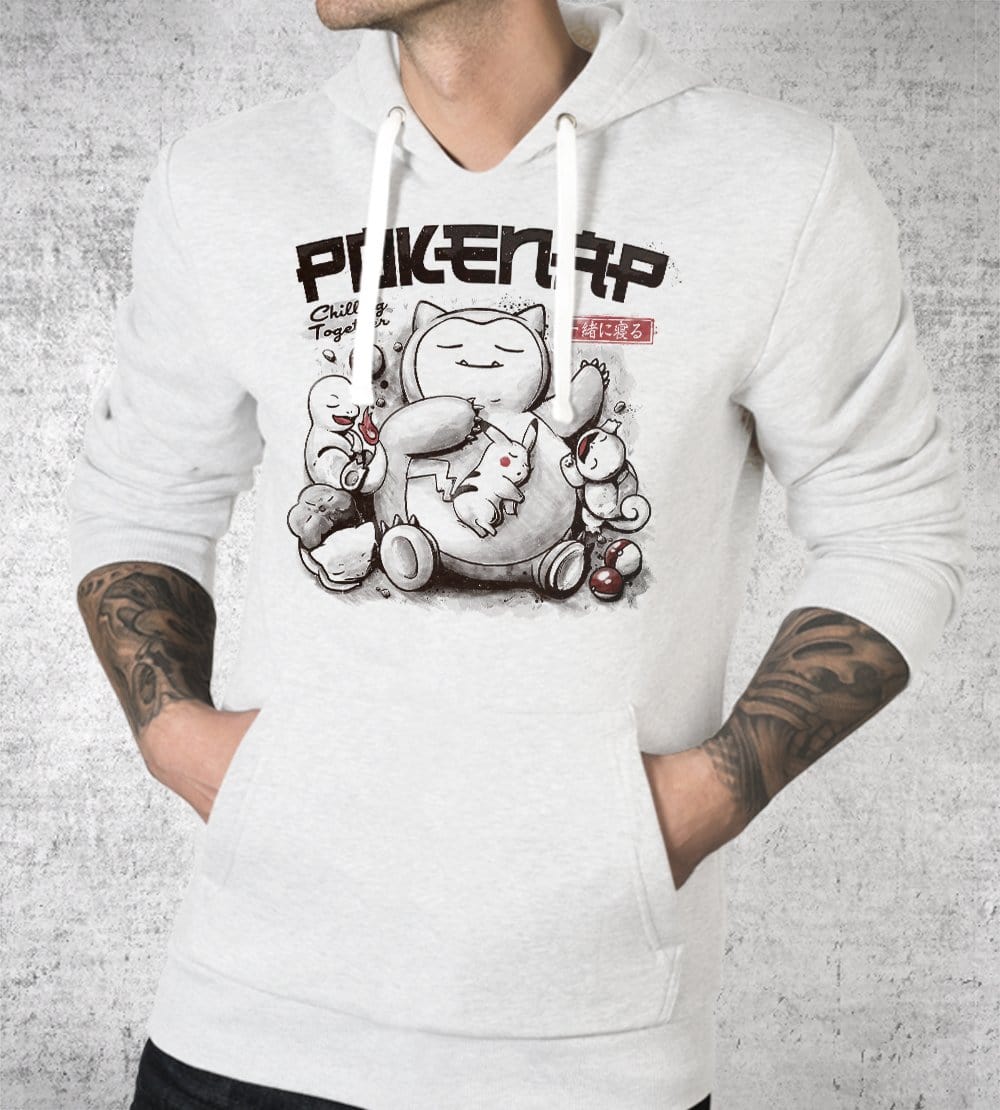 Pokenap Hoodies by Eduardo Ely - Pixel Empire