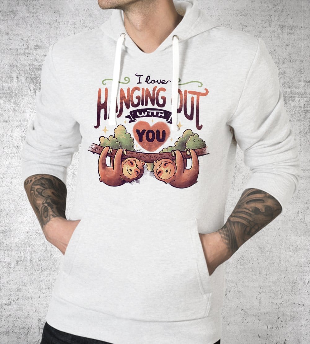 Hanging With You Hoodies by Eduardo Ely - Pixel Empire
