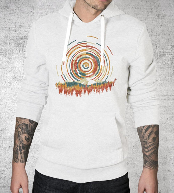 Geometry of Sunrise Hoodies by Dianne Delahunty - Pixel Empire