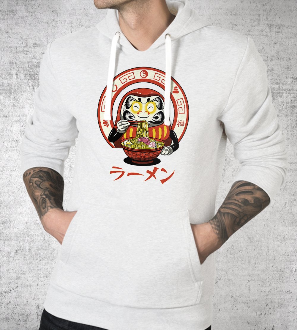 Daruma Zen Ramen Hoodies by Vincent Trinidad - Pixel Empire