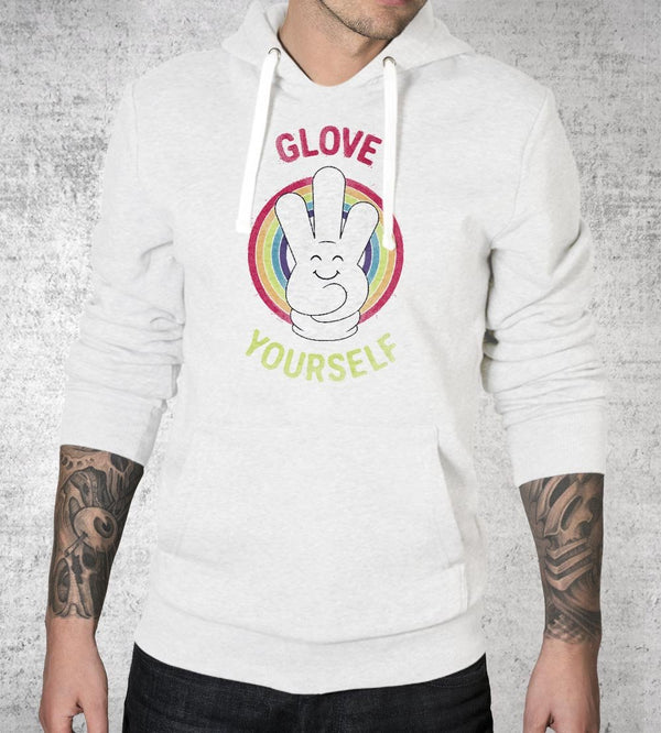 Glove Yourself Hoodies by Daniel Teres - Pixel Empire