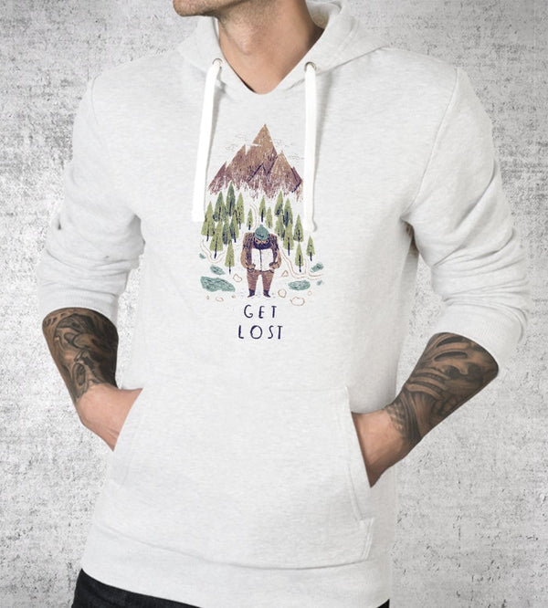 Get Lost Hoodies by Louis Roskosch - Pixel Empire