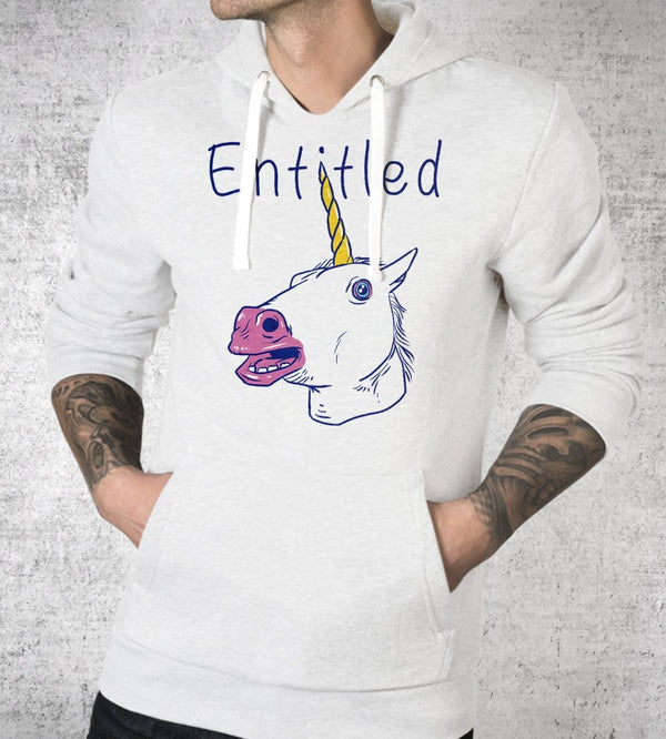 Entitled Unicorn Hoodies by Vincent Trinidad - Pixel Empire