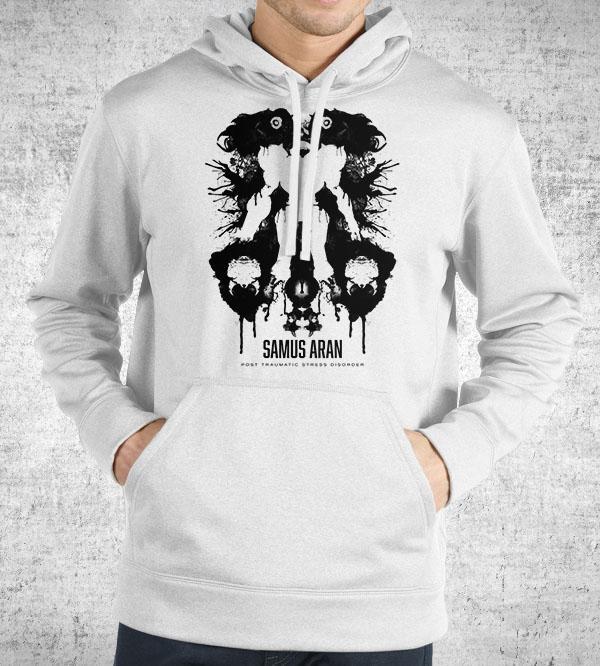 Samus Aran Ink Blot Hoodies by Barrett Biggers - Pixel Empire