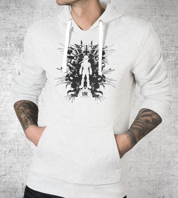 Link Ink Blot Hoodies by Barrett Biggers - Pixel Empire