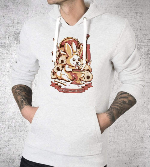 Death Awaits You Hoodies by Ilustrata - Pixel Empire