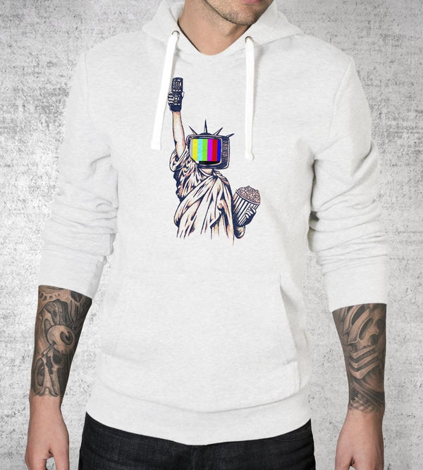 Liberty Time Hoodies by Daniel Teres - Pixel Empire