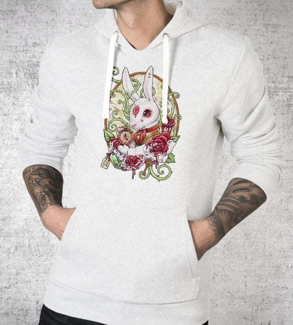 White Rabbit Hoodies by Medusa Dollmaker - Pixel Empire