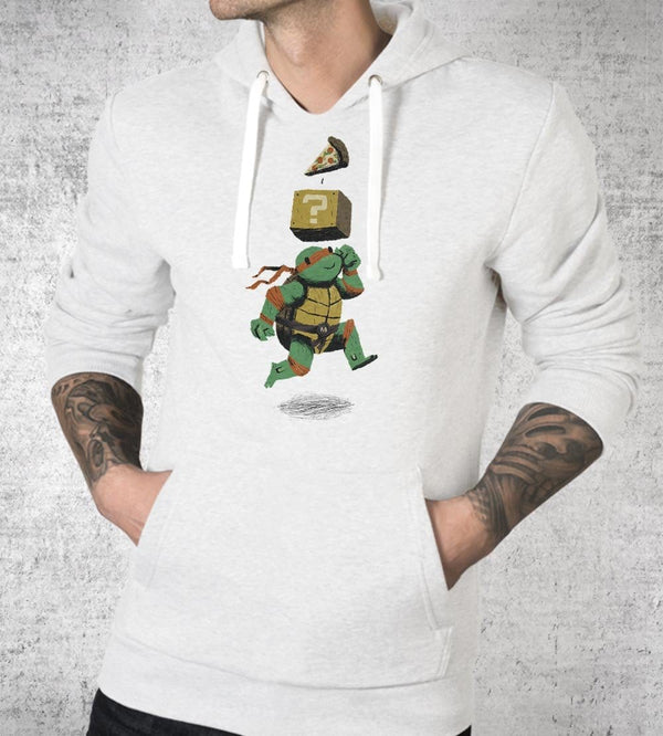 Pizza Power Up Hoodies by Louis Roskosch - Pixel Empire