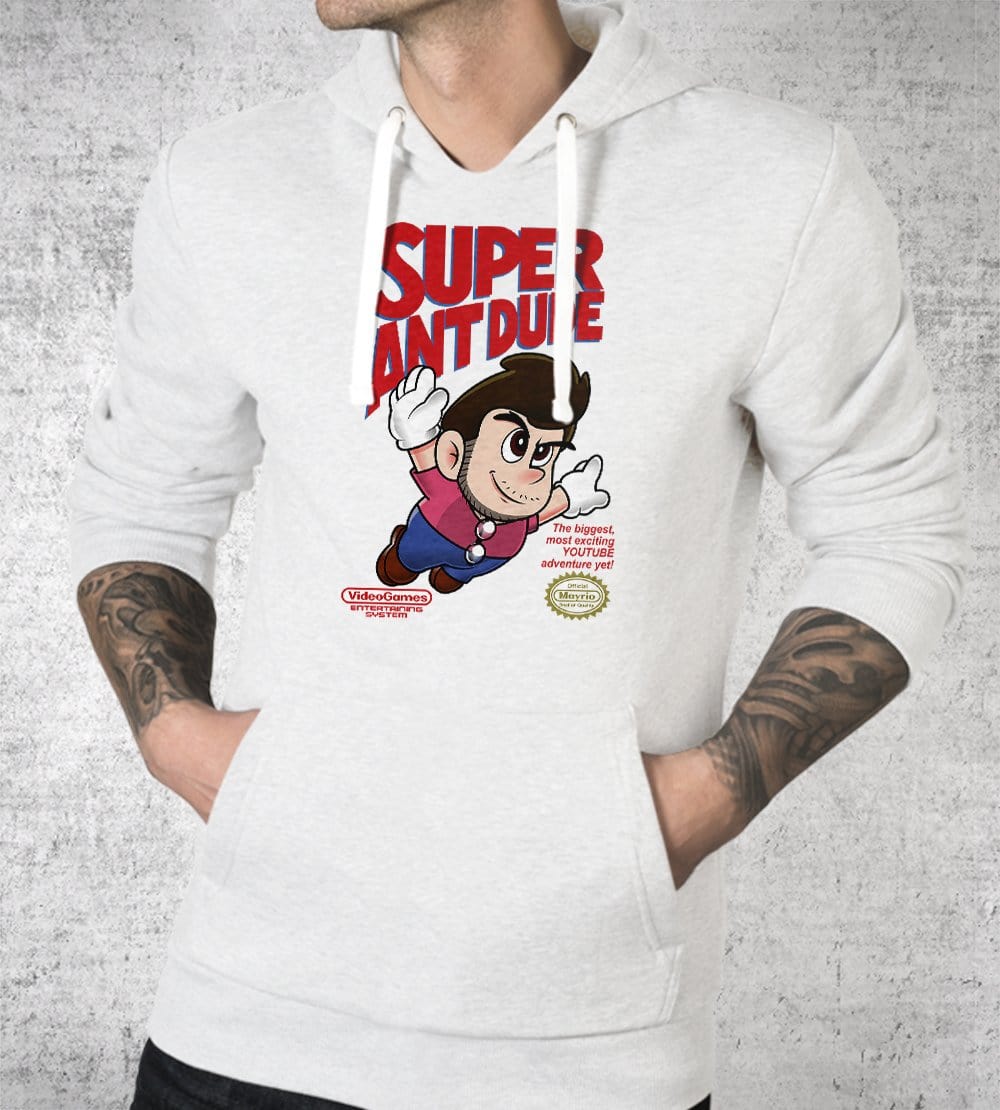 Super AntDude Hoodies by AntDude - Pixel Empire