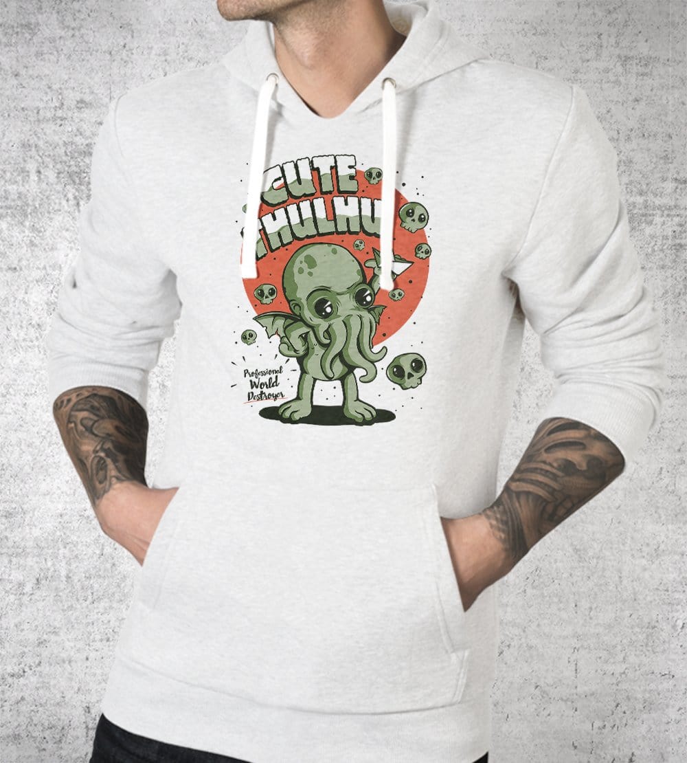 Cutethulhu! Hoodies by Ilustrata - Pixel Empire