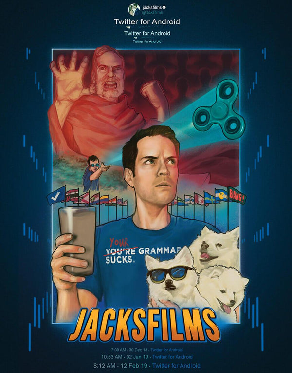 Jacksfilms 'Movie Poster' Posters by Jacksfilms - Pixel Empire