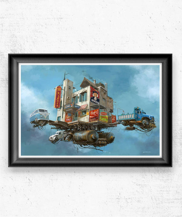 Little Market Posters by Alejandro Burdisio - Pixel Empire