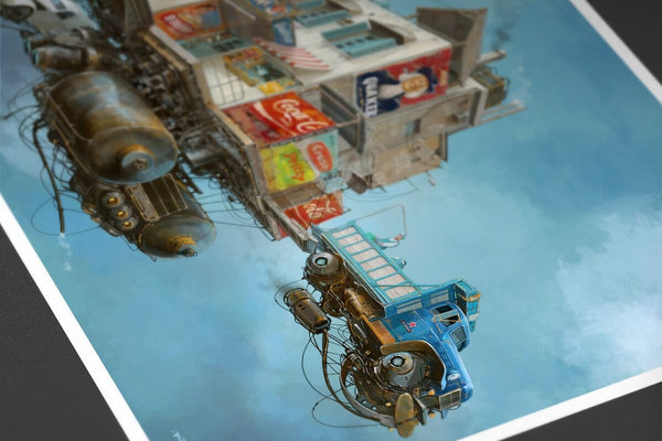 Little Market Posters by Alejandro Burdisio - Pixel Empire