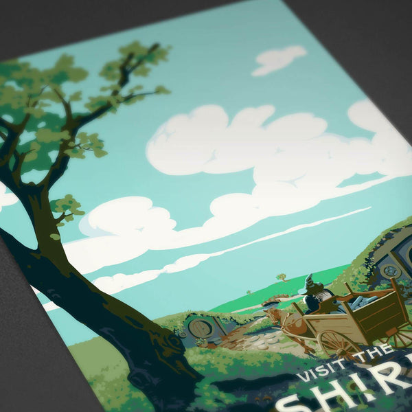 Visit The Shire Posters by Mathiole - Pixel Empire