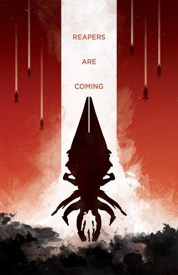 Mass Effect - Reapers Are Coming Posters by Dylan West - Pixel Empire