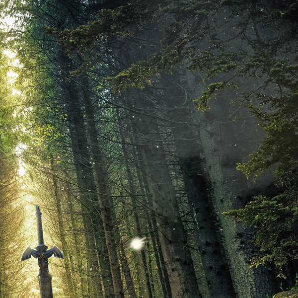Master Sword Forest Posters by Barrett Biggers - Pixel Empire