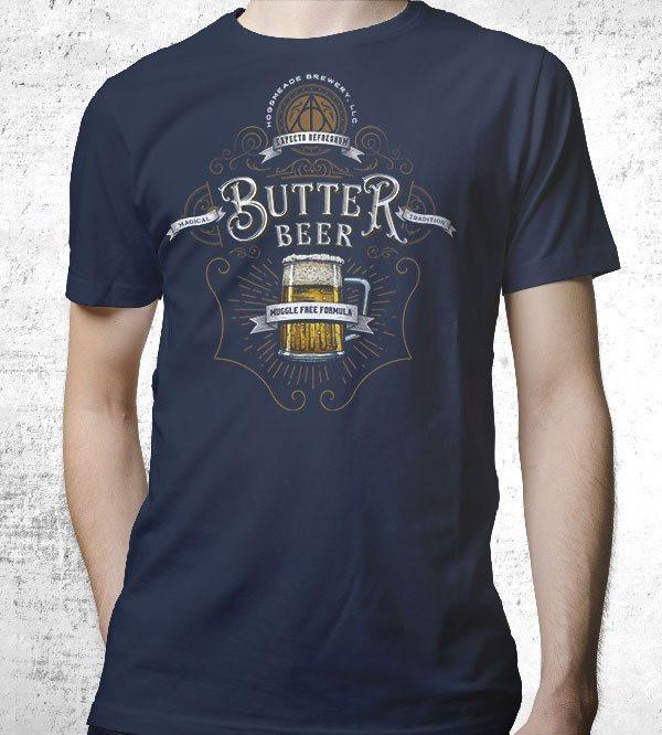 Butterbeer T-Shirts by Barrett Biggers - Pixel Empire