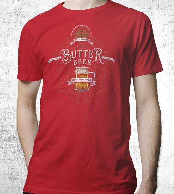 Butterbeer T-Shirts by Barrett Biggers - Pixel Empire
