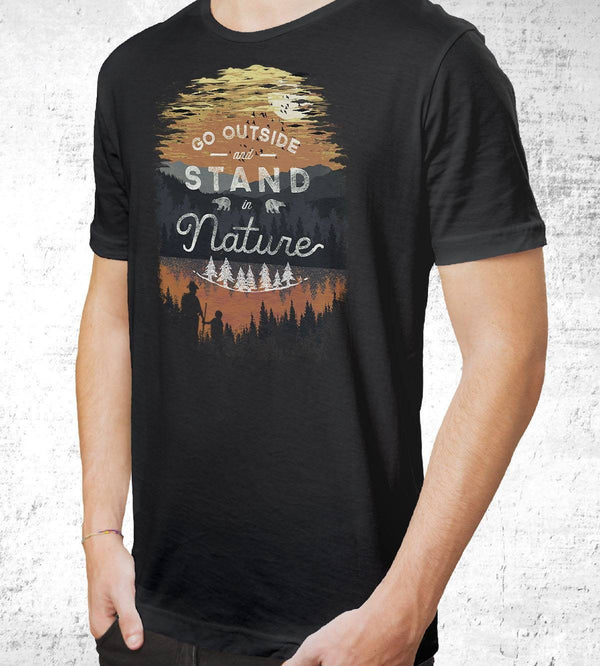 Go Outside T-Shirts by Dan Elijah Fajardo - Pixel Empire