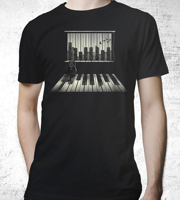 Music is Life T-Shirts by Dan Elijah Fajardo - Pixel Empire